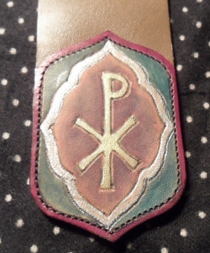 Vargaildiko - Jézus monogrammos könyvjelző, Meska