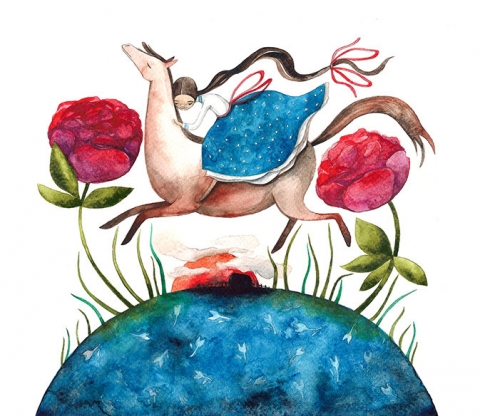bubadesign, dal illusztráció, Meska