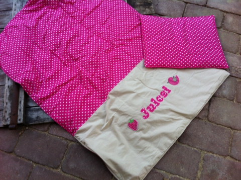 NoaNoa - PInk PÖTTYÖK ovis garnitúra 