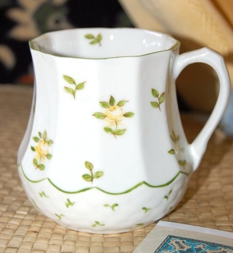SILA, kézzel festett porcelán bögre, Meska