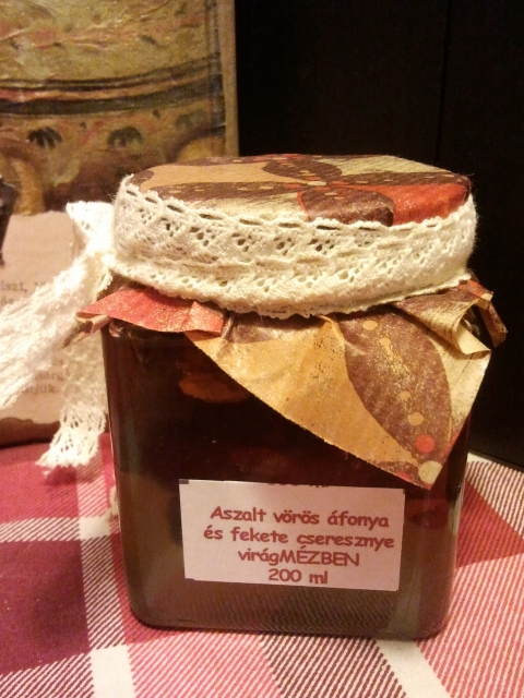 Evachris - Aszalt vörösáfonya és feketecseresznye vegyes virágmézben, Ízporta