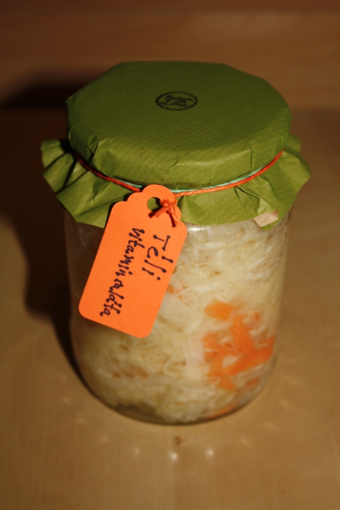 Csopakikert - Téli vitaminsaláta, Ízporta