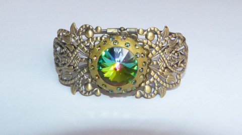 Szilvi666 - Swarovski kristály karkötő, Meska