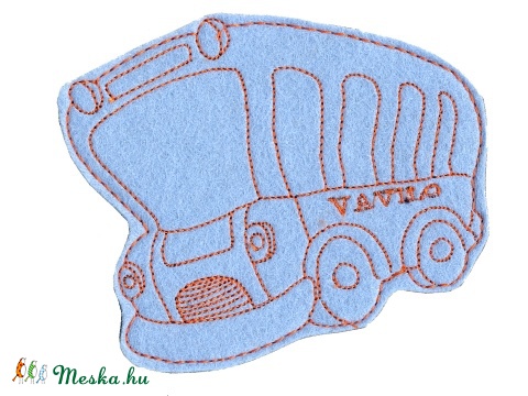 Vavilokids, busz mágneses játék, Meska