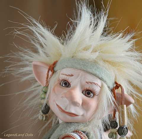LegendLand, boszorkány figura, Meska