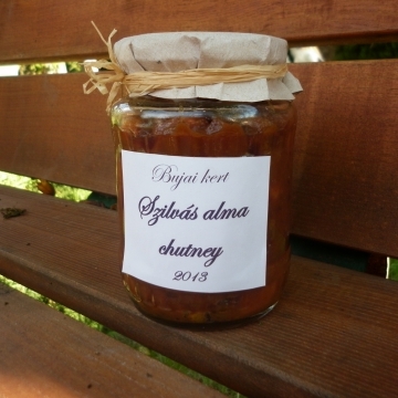 Bujaikert - Szilvás alma chutney, Ízporta