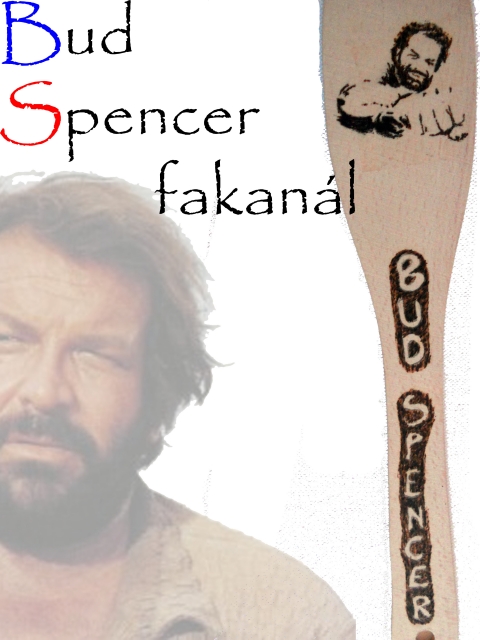 Bud Spencer fakanál, Dekoráció, Férfiaknak, Konyhafelszerelés, Otthon, lakberendezés, CSak is a Puffin lekvár adhat erőt és mindent lebíró akaratot... No persze a babról se feledkezzünk ..., Meska