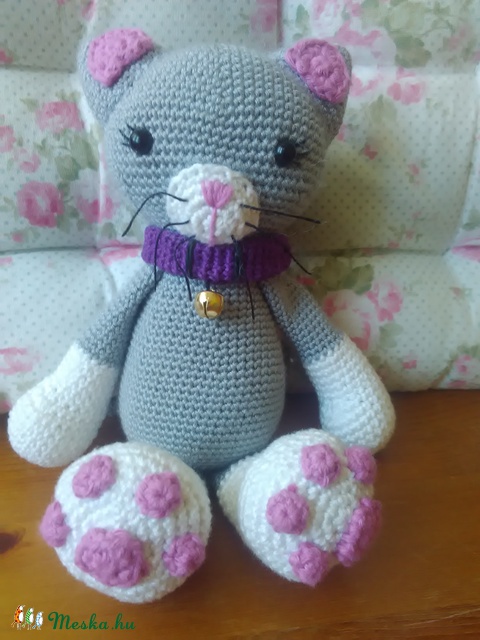 Amigurumi cica, macska (hobbyhanka) - Meska.hu