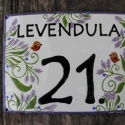 Egyedi tűzzománc utcatábla - levendulás, Otthon, lakberendezés, Férfiaknak, Utcatábla, névtábla, Tűzzománc, Egyedi,tűzzománc utcatábla, megrendelésre készül.
Mérete: 16x21 cm.
A képek már korábbi, elkészült d..., Meska
