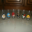 Angry Birds-ös Pohár készlet! 6db-os!!!, Dekoráció, Konyhafelszerelés, Dísz, Bögre, csésze, , Meska