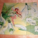 Fa kirako, puzzle evszaktunder sorozat Tavasz 1., Játék, Fajáték, Logikai játék, Decoupage, szalvétatechnika, 9 db-os kirakot keszitettem 5*5 cm-es fa lapocskakbol.
A lapokat aranyszinu festekkel festettem, maj..., Meska