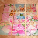 RENDELHETO Fa kirako, puzzle evszaktunder sorozat Nyar 2., Játék, Fajáték, Logikai játék, Decoupage, szalvétatechnika, 9 db-os kirakot keszitettem 5*5 cm-es fa lapocskakbol.
A lapokat aranyszinu festekkel festettem, maj..., Meska