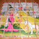 Fa kirako puzzle 36 db-os Tunderes, Játék, Fajáték, Logikai játék, Decoupage, szalvétatechnika, Ezuttal egy bonyolultabb kirakot keszitettem 5*5 cm-es fa lapocskakbol szalveta-technikaval.
A kirak..., Meska