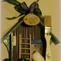 A Világ Legjobb Festője, Dekoráció, Otthon, lakberendezés, Férfiaknak, Karácsonyi, adventi apróságok, Famegmunkálás, Decoupage, szalvétatechnika, Ezt az ajándékot egyedi kérésre készítettem, de megrendelhető ugyanilyen, vagy hasonló, más mestersé..., Meska