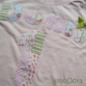 Szülinapi body/póló - lányoknak, Baba-mama-gyerek, Ruha, divat, cipő, Baba-mama kellék, Gyerekruha, Varrás, Minden kisgyerek életében nagyon fontos a szülinapja, igazán egyedi viselet ezen a nagy napon, egy s..., Meska
