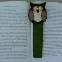 Bagoly könyvjelző, Mindenmás, Képeslap, album, füzet, Könyvjelző, Ajándékkísérő, Varrás, Patchwork, foltvarrás, A bagoly a tudás és bölcsesség szimbóluma is.

Jó minőségű filc anyagokból , kizárólag gépi varrássa..., Meska
