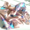 Geometrikus selyemkendő, Ruha, divat, cipő, Kendő, sál, sapka, kesztyű, Kendő, Selyemfestés, Izgalmas minta és kellemes színek. A \"modern\" geometrikus formákat kedvelőknek készítettem ezt a h..., Meska