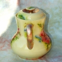 AKCIÓ ! Virágmintával díszített porcelánkanna ! Felújított !, Konyhafelszerelés, Dekoráció, Otthon, lakberendezés, Kancsó , Decoupage, szalvétatechnika, AKCIÓ ! Virágmintával díszített, felújított porcelánkanna, teának vagy kávénak ! Fülén, tetején, als..., Meska