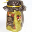 Univerzális konyhai üveg, ahogy én csinálom !, Konyhafelszerelés, Kancsó , Bögre, csésze, Fűszertartó, Decoupage, szalvétatechnika, Univerzális konyhai üveg, ahogy én csinálom !(kávénak, kakaónak, teáfűnek,fűszereknek, méznek...)
Ig..., Meska