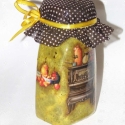 Univerzális konyhai üveg, ahogy én csinálom !, Konyhafelszerelés, Kancsó , Bögre, csésze, Fűszertartó, Decoupage, szalvétatechnika, Univerzális konyhai üveg, ahogy én csinálom !(kávénak, kakaónak, teáfűnek,fűszereknek, méznek...)
Ig..., Meska