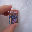 Harry Potter könyv medál, Ékszer, óra, Ékszerszett, Fülbevaló, Medál, A híres Harry Potter sorozat kicsinyített mása süthető gyurmából, papírból és ékszerdrótból. 
A köny..., Meska