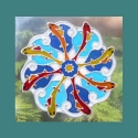 FENG SHUI ablakdísz, üvegmatrica, HALAK, Dekoráció, Otthon, lakberendezés, Dísz, Kép, , Meska