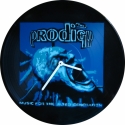 Bakelit Óra Prodigy - MarNemSoul Collection, Dekoráció, Otthon, lakberendezés, Férfiaknak, Falióra, Festészet, Újrahasznosított alapanyagból készült termékek, Régi, nem használatos bakelitlemezből készítettem. A festmény rajta street art stílusú, stencil-tech..., Meska