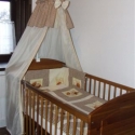 Méhecskés-kockás babaágynemű, Baba-mama-gyerek, Gyerekszoba, Falvédő, takaró, Baba-mama kellék, Varrás, Patchwork, foltvarrás, RENDELÉSRE!Erre ne kattints, már elkelt.

4 részes patchwork garnitúra 100 % pamutból.
Belül vatelin..., Meska