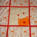 Cicás játszószőnyeg, Baba-mama-gyerek, Baba-mama kellék, Gyerekszoba, Patchwork, foltvarrás, Ezt csak rendelésre készítem, kérlek ne tedd kosárba!!Már elkelt.

Pamutvászonból készült játszószőn..., Meska
