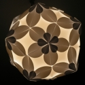 "Frangipani"  design lámpabúra,egyedi világítás dekoráció, Otthon, lakberendezés, Dekoráció, Lámpa, Hangulatlámpa, , Meska