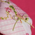 levendula illatpárna, Otthon, lakberendezés, Dekoráció, Dísz, Varrás, Patchwork, foltvarrás, Romantikus illatpárna ruhásszekrénybe, hálószobába, cipősszekrénybe és bárhová, ahová levendula illa..., Meska