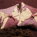 levendula illatpárna, Otthon, lakberendezés, Dekoráció, Dísz, Varrás, Patchwork, foltvarrás, Romantikus illatpárna ruhásszekrénybe, hálószobába, cipősszekrénybe és bárhová, ahová levendula illa..., Meska