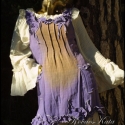 Lila-barna, romantikus tetraruha, Ruha, divat, cipő, Női ruha, Ruha, Varrás, Shabby-chic összeállítás.
A poéta blúzom fölé lila-barna kötényruhát terveztem (persze önmagában is ..., Meska