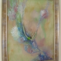 Mély érzelmi élet Festmény + Ék-Szer, Ékszer, óra, Képzőművészet , Karkötő, Festmény, Ékszerkészítés, Festészet, Olajfestmény vászonra fa képkeretben. 
A festményt Szabó \"Pasco\" Attila festőművész festette, az É..., Meska
