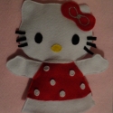 Hello Kitty és családja kézbáb, Hello Kitty és családja: anyukája és apukája -
kéz...