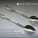 Egyedi monogramos ezüst kanál, Férfiaknak, Ötvös, A honlapomon már régóta megtalálhatók az általam készített egyedi monogramos ezüst kanalak.

Most fe..., Meska