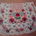 kalocsai kötény, Képzőművészet , Textil, Csipkekészítés, Hímzés, kalocsai riseliős kötény rendelhető, rendelésre más fajtát is készítek, Meska