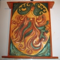 Medúza-Lámpa+Kép+Polc, Otthon, lakberendezés, Bútor, Lámpa, Gyerekszoba, Famegmunkálás, Festett tárgyak, Méret:10x43x38-cm
-Fa mély kerete két takarékos izzót,rejt.-Biztonságos szerelékkel,kapcsolóval.
A k..., Meska