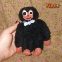 Dodi a mini gorilla, Baba-mama-gyerek, Dekoráció, Játék, Otthon, lakberendezés, Varrás, Apró kismajom, puha anyagból készült, tökéletes alvótársa és kedvence lehet egy kisgyermeknek.
Szeri..., Meska