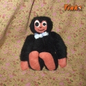 Dodi a mini gorilla, Baba-mama-gyerek, Dekoráció, Játék, Otthon, lakberendezés, Varrás, Apró kismajom, puha anyagból készült, tökéletes alvótársa és kedvence lehet egy kisgyermeknek.
Szeri..., Meska