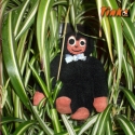 Dodi a mini gorilla, Baba-mama-gyerek, Dekoráció, Játék, Otthon, lakberendezés, Varrás, Apró kismajom, puha anyagból készült, tökéletes alvótársa és kedvence lehet egy kisgyermeknek.
Szeri..., Meska