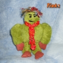 Crab a morcos jeti, Játék, Otthon, lakberendezés, Baba-mama-gyerek, Dekoráció, Varrás, Puha babysoftból készült, flízzel bélelt. A sálát magam horgoltam. Kézzel illetve géppel varrt

Mére..., Meska