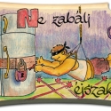 Falatka Falapka hűtőmágnes, Dekoráció, Kép, , Meska