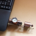 Steampunk pendrive (gőzgép), Mindenmás, Férfiaknak, Ékszer, óra, Furcsaságok, Ötvös, Nincs az a pasi, aki ne akarna magának egy ilyen pendrájvot!
Igazán személyes ajándék mondjuk szülin..., Meska