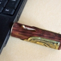 Életfás pendrive, Férfiaknak, Ékszer, óra, Magyar motívumokkal, Mindenmás, Ötvös, Ez az életfa motívummal díszített pendrájv a honfoglalás kori sírokban talált adathordozók pontos má..., Meska