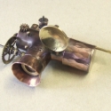 Steampunk pendrive fényképező, Férfiaknak, Ötvös, Ez a fényképező alig nagyobb egy diónál, mégis képes lenne lefényképezni akár sokkalta nagyobb tárgy..., Meska