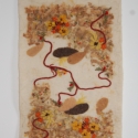 nemez fali kép, Otthon, lakberendezés, Falikép, Nemezelés, Méret: 40cm x 80cm., Meska