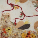 nemez fali kép, Otthon, lakberendezés, Falikép, Nemezelés, Méret: 40cm x 80cm., Meska