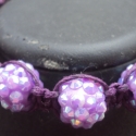 Shamballám  lilában!, Ékszer, óra, Baba-mama-gyerek, Karkötő, Ékszerkészítés, Csomózás, 
Engem is elkapott a shamballa láz !

1 cm akryl gyöngyből készítettem ezt a makramé karkötőt ,a gyö..., Meska