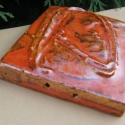 Különös lapka, Mindenmás, Kerámia, Finom metszésű Madonna-arc, a méret kb 8,5 X 10 cm (nem mértani...). Felső szélére fúrtam két lyukat..., Meska